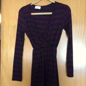 Everly wrap sweater dress, size small